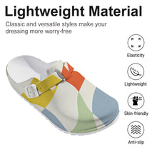 Cargar imagen en el visor de la galería, Zapatillas Birkenstock F53 para hombre y mujer personalizado con patrón foto texto
