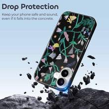 Cargar imagen en el visor de la galería, Funda de vidrio para iPhone 16 de Apple personalizado con patrón foto texto
