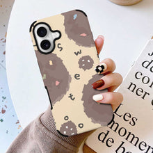 Cargar imagen en el visor de la galería, Funda para móvil de piel sintética para iPhone 16 personalizado con patrón foto texto
