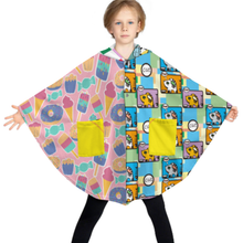 Cargar imagen en el visor de la galería, Manta con Capucha para Adolescentes RTDP09 personalizado con patrón foto texto (impresión de imágenes múltiples)
