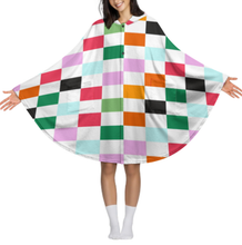 Cargar imagen en el visor de la galería, Manta con capucha unisex NDP08 personalizado con patrón foto texto (impresión de imagen única)
