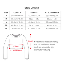 Cargar imagen en el visor de la galería, Crop Top corto de manga larga para mujer NZ108 personalizado con foto patrón texto (impresión de imágenes múltiples)
