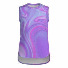 Cargar imagen en el visor de la galería, Camiseta Deportiva de Yoga para Mujer MWL620 personalizado con patrón foto texto (impresión de imagen única)
