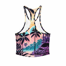 Cargar imagen en el visor de la galería, Camiseta holgada de mujer con abertura grande en forma de H BX01 personalizado con patrón foto texto
