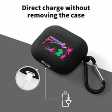 Cargar imagen en el visor de la galería, Funda protectora para auriculares Bluetooth Apple AirPods (3.ª generación) personalizada con foto y nombre
