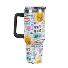 Cargar imagen en el visor de la galería, Taza de acero inoxidable 304 de gran capacidad para coche personalizado con patrón foto texto
