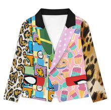 Cargar imagen en el visor de la galería, Chaqueta de chándal informal para mujer Z33W personalizado con patrón foto texto (impresión de imágenes múltiples)
