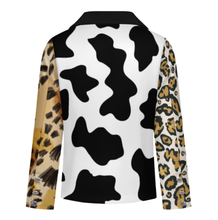 Cargar imagen en el visor de la galería, Chaqueta de chándal informal para mujer Z33W personalizado con patrón foto texto (impresión de imágenes múltiples)
