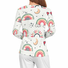 Cargar imagen en el visor de la galería, Top de pijama de mujer AL en calidad soft personalizado con patrón foto texto (impresión de imagen única)

