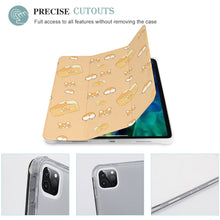 Cargar imagen en el visor de la galería, Funda protectora para tablet con portalápices integrado para iPad Pro (12,9 pulgadas) personalizado con patrón foto texto
