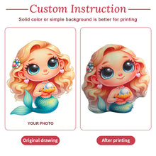 Cargar imagen en el visor de la galería, Fundas de Cojín con Forma JJ05191144 Personalizado con patrón foto texto
