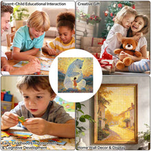 Cargar imagen en el visor de la galería, Puzzles / Rompecabezas cuadrado irregular personalizado con Impresión Completa de Una Imagen con Foto Logo Patrón Texto

