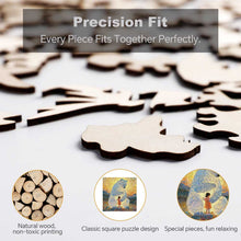 Cargar imagen en el visor de la galería, Puzzles / Rompecabezas cuadrado irregular personalizado con Impresión Completa de Una Imagen con Foto Logo Patrón Texto
