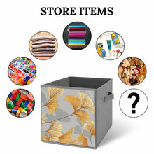 Cargar imagen en el visor de la galería, 6 cajas de almacenamiento plegables personalizado con patrón foto texto
