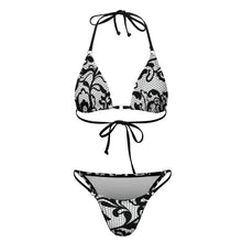 Cargar imagen en el visor de la galería, Traje de baño triangular sexy para mujer SDS0314 personalizado con patrón foto texto (impresión de imagen única)
