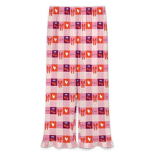 Cargar imagen en el visor de la galería, Pantalones de pijama con volantes para mujer NSHYBSK personalizados con patrón foto texto (impresión de imagen única)
