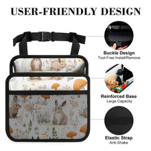 Cargar imagen en el visor de la galería, Organizador de Asiento personalizado con patrón foto texto
