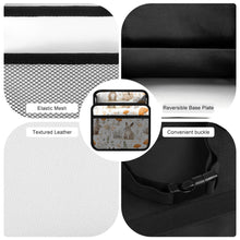 Cargar imagen en el visor de la galería, Organizador de Asiento personalizado con patrón foto texto
