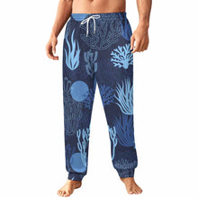 Cargar imagen en el visor de la galería, Pantalones deportivos de cintura alta para hombre con bolsillos LM132 Talla XS-4XL personalizado con patrón foto texto (impresión de imagen única)
