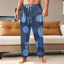 Cargar imagen en el visor de la galería, Pantalones deportivos de cintura alta para hombre con bolsillos LM132 Talla XS-4XL personalizado con patrón foto texto (impresión de imagen única)
