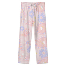 Cargar imagen en el visor de la galería, Pantalón de pijama holgado de felpa para mujer LM218 (Diferentes estampados adelante y atrás) personalizado con patrón foto texto
