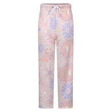 Cargar imagen en el visor de la galería, Pantalón de pijama holgado de felpa para mujer LM218 (Diferentes estampados adelante y atrás) personalizado con patrón foto texto
