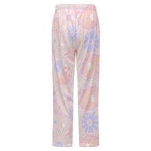 Cargar imagen en el visor de la galería, Pantalón de pijama holgado de felpa para mujer LM218 (Diferentes estampados adelante y atrás) personalizado con patrón foto texto
