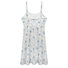 Cargar imagen en el visor de la galería, Vestido de verano de tirantes para mujer LYQ123 personalizado con patrón foto texto
