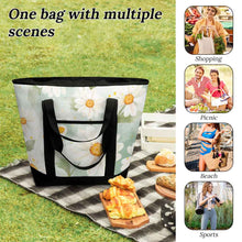 Cargar imagen en el visor de la galería, Bolsa Tote Térmica de Gran Capacidad XB0601064 personalizado con patrón foto texto (impresión de imagen única)
