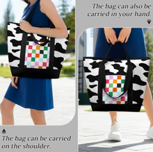 Cargar imagen en el visor de la galería, Bolsa de Compras Térmica de Gran Capacidad XB0601064 personalizado con patrón foto texto (impresión de imágenes múltiples)
