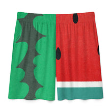 Cargar imagen en el visor de la galería, Pantalones cortos de pijama de seda hielo para hombre LM012 personalizado con patrón foto texto (impresión de imagen única)
