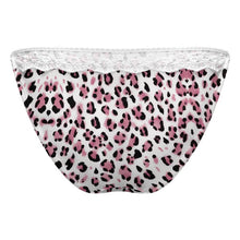Cargar imagen en el visor de la galería, Tanga de Encaje para Mujer LM670 personalizado con patrón foto texto
