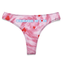 Cargar imagen en el visor de la galería, Tanga de tiro bajo para mujer de algodón puro NZ207 personalizado con patrón foto texto
