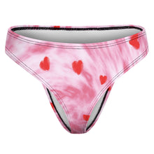 Cargar imagen en el visor de la galería, Tanga de tiro bajo para mujer de algodón puro NZ207 personalizado con patrón foto texto
