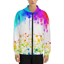 Cargar imagen en el visor de la galería, Sudadera con capucha y cremallera para adolescentes LM516 personalizado con patrón foto texto (impresión de imagen única)
