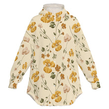 Cargar imagen en el visor de la galería, Sudadera con capucha de doble capa para mujer MWL507 personalizado con patrón foto texto (impresión de imagen única)
