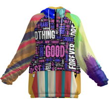 Cargar imagen en el visor de la galería, Sudadera con capucha de doble capa para mujer con bolsillos (con forro) MWL683 personalizado con patrón foto texto (impresión de imágenes múltiples)
