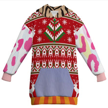 Cargar imagen en el visor de la galería, Sudadera con capucha de gran tamaño para niños MWZXU037 personalizado con patrón foto texto (impresión de imágenes múltiples)
