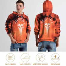 Cargar imagen en el visor de la galería, Sudadera con capucha para hombre A37H sudadera con capucha gráfica personalizado con patrón foto texto (impresión de imagen única)
