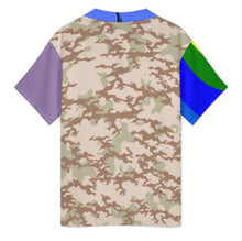 Cargar imagen en el visor de la galería, Camiseta clásica de manga corta con cuello en V para hombre J20T personalizado con patrón foto texto (impresión de imágenes múltiples)
