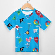 Cargar imagen en el visor de la galería, Camiseta infantil de algodón puro ET personalizado con patrón foto texto
