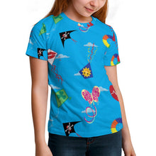 Cargar imagen en el visor de la galería, Camiseta infantil de algodón puro ET personalizado con patrón foto texto
