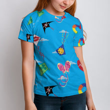 Cargar imagen en el visor de la galería, Camiseta infantil de algodón puro ET personalizado con patrón foto texto
