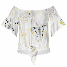Cargar imagen en el visor de la galería, Camiseta de verano para mujer camisa batik con mangas de murciélago MXLD193 personalizado con patrón foto texto
