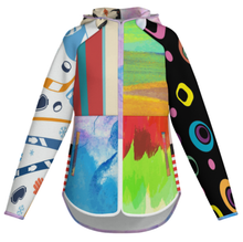 Cargar imagen en el visor de la galería, Chaqueta Slim Fit para Mujer MWL478 personalizado con patrón foto texto (impresión de imágenes múltiples)
