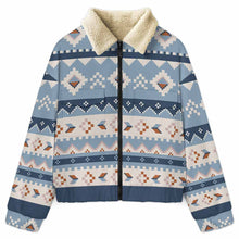 Cargar imagen en el visor de la galería, Chaqueta de mujer con doble cremallera MWL523 personalizado con patrón foto texto (impresión de imagen única)
