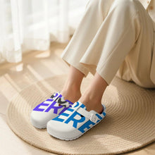 Cargar imagen en el visor de la galería, Zapatillas Birkenstock F53 para hombre y mujer personalizado con patrón foto texto
