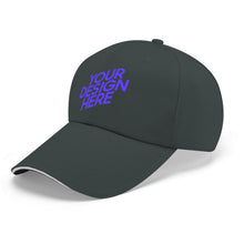Cargar imagen en el visor de la galería, Gorra Sandwich FS0809098 personalizado con patrón foto texto
