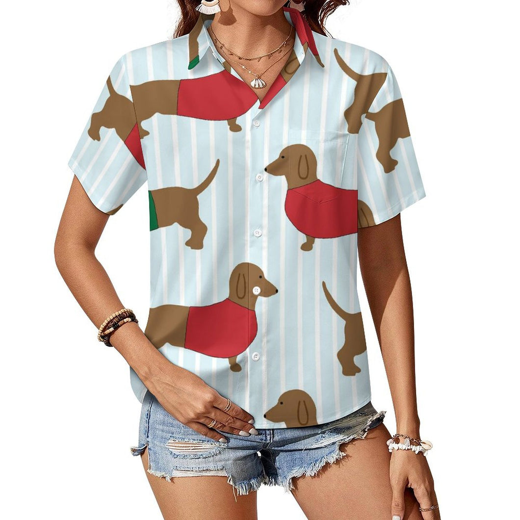 Camisa Elástica con Cuello Mao para Hombre | Personalizable con Diseño