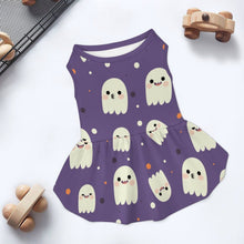 Cargar imagen en el visor de la galería, Pet Dress Purple, Ghost, Cartoon
